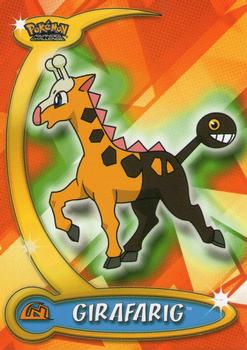 2004 Topps Pokemon Advanced Challenge #29 Girafarig Front