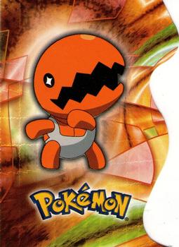 2004 Topps Pokemon Advanced Challenge - Evolution Die Cuts #13 Trapinch Front