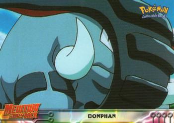1999 Topps Pokemon the First Movie - Blue Topps Logo #11 Donphan Front