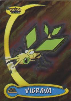 2004 Topps Pokemon Advanced Challenge - Foil #82 Vibrava Front