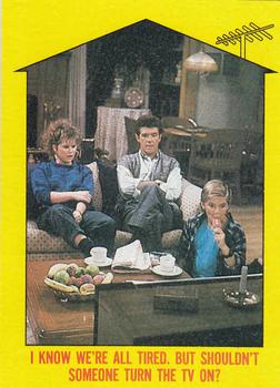 1988 Topps Growing Pains #12 Television Time Front