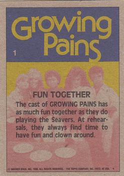 to Finish Your Set 1988 Topps Growing Pains TV Show Trading Cards ~ Pick 8 