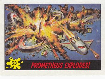 1988 Topps Dinosaurs Attack! #53 Prometheus Explodes! Front