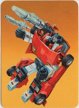 1985 Hasbro Transformers #11 Sideswipe Front