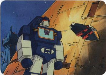 1985 Hasbro Transformers #49 Soundwave Launches Laserbeak Front