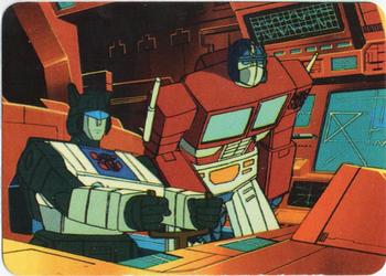 1985 Hasbro Transformers #56 Ironhide at the Laser Gun Front
