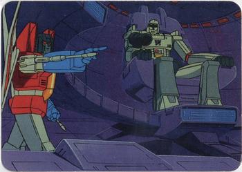 1985 Hasbro Transformers #57 Starscream Demands Control Front