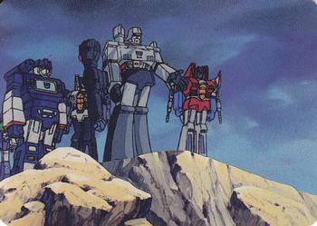 1985 Hasbro Transformers #62 Decepticons Spot Autobots Front