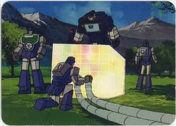 1985 Hasbro Transformers #92 Storing Energon Cubes Front