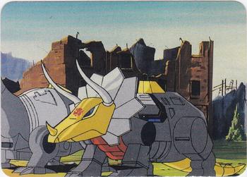 1985 Hasbro Transformers #154 Flamethrower Slag Front