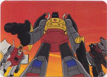 1985 Hasbro Transformers #157 The Dinobot Commander Front