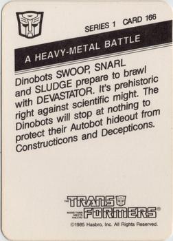 1985 Hasbro Transformers #166 A Heavy-Metal Battle Back