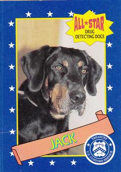 1992 Nabisco All-Star Drug Detecting Dogs #9 Jack Front