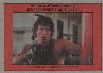 1979 Topps Rocky II #14 Don't Mess with the Rock! Back
