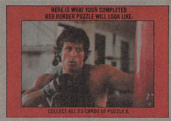 1979 Topps Rocky II #39 Gonna Fly Now! Back