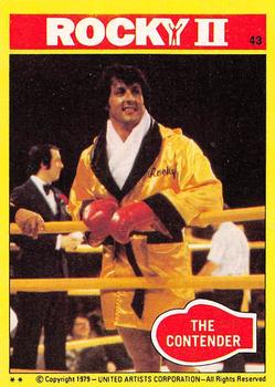 1979 Topps Rocky II #43 The Contender Front