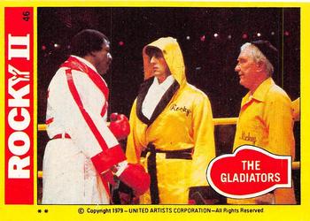 1979 Topps Rocky II #46 The Gladiators Front