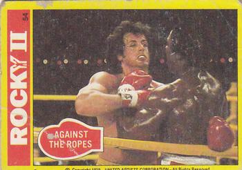 1979 Topps Rocky II #54 Against the Ropes Front