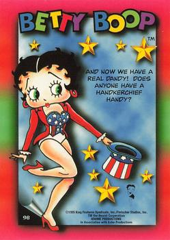 1995 Krome Betty Boop Series One - Premier Edition #98 And now we have a real dandy! Does Back