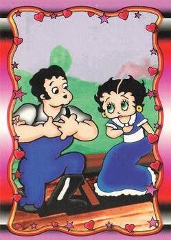 1995 Krome Betty Boop Series One - Premier Edition #107 Fearless Fred: My love, nothing on Front