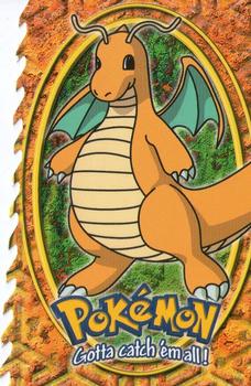 1999 Topps Pokemon the First Movie - Evolution Die Cuts (Blue Topps Logo) #12 #149 Dragonite - Stage 3 Front