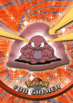 2000 Topps Pokemon TV Animation Edition Series 2 #88 Grimer Front