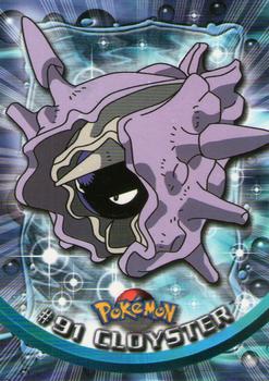 2000 Topps Pokemon TV Animation Edition Series 2 #91 Cloyster Front