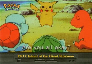 2000 Topps Pokemon TV Animation Edition Series 2 #EP17 Island of the Giant Pokémon Front