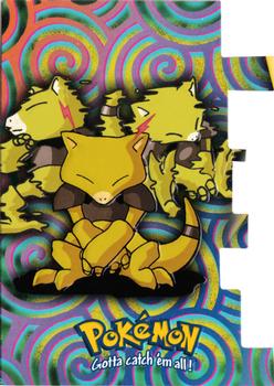 2000 Topps Pokemon TV Animation Edition Series 2 - Die Cut Embossed #EV7 Abra Front