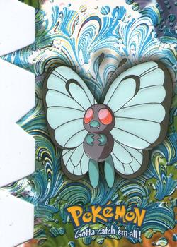 2000 Topps Pokemon TV Animation Edition Series 2 - Die Cut Embossed #EV3 Butterfree Front