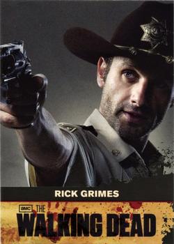 2011 Cryptozoic The Walking Dead Season 1 #2 Rick Grimes Front