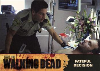 2011 Cryptozoic The Walking Dead Season 1 #11 Fateful Decision Front