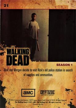 2011 Cryptozoic The Walking Dead Season 1 #21 Scrounging for Weapons Back