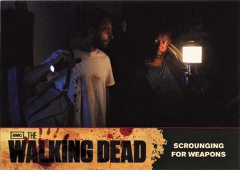 2011 Cryptozoic The Walking Dead Season 1 #21 Scrounging for Weapons Front