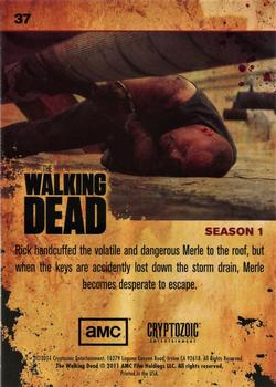 2011 Cryptozoic The Walking Dead Season 1 #37 Stranded Back