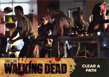 2011 Cryptozoic The Walking Dead Season 1 #46 Clear a Path Front