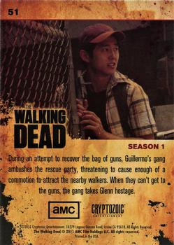 2011 Cryptozoic The Walking Dead Season 1 #51 Don't Bring the Geeks Back