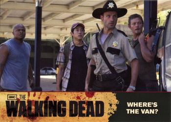 2011 Cryptozoic The Walking Dead Season 1 #53 Where's the Van? Front