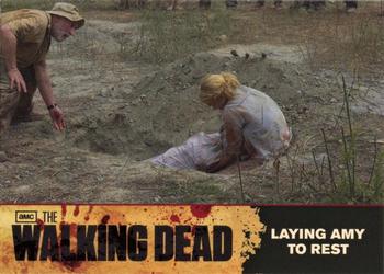 2011 Cryptozoic The Walking Dead Season 1 #61 Laying Amy to Rest Front