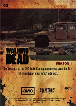 2011 Cryptozoic The Walking Dead Season 1 #65 Is It Safe? Back