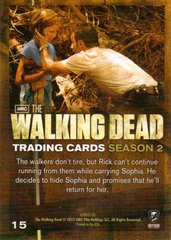 2012 Cryptozoic Walking Dead Season 2 #15 A Tough Choice Back