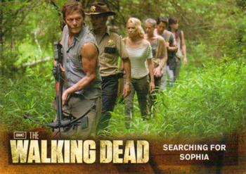 2012 Cryptozoic Walking Dead Season 2 #18 Searching for Sophia Front