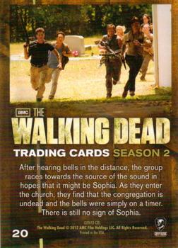 2012 Cryptozoic Walking Dead Season 2 #20 Church Bells Back