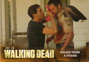 2012 Cryptozoic Walking Dead Season 2 #24 Solace from a Friend Front