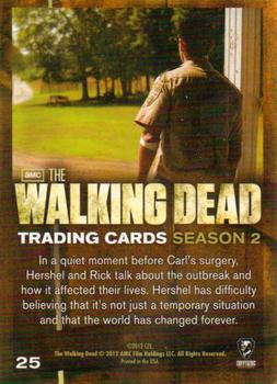 2012 Cryptozoic Walking Dead Season 2 #25 A Beautiful Place Back