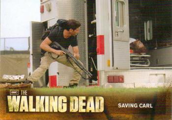 2012 Cryptozoic Walking Dead Season 2 #26 Saving Carl Front