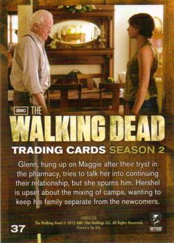 2012 Cryptozoic Walking Dead Season 2 #37 A Gift from Dale Back