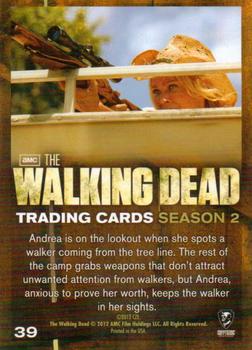 2012 Cryptozoic Walking Dead Season 2 #39 Walker! Back