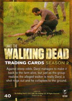 2012 Cryptozoic Walking Dead Season 2 #40 A Safe Return Back