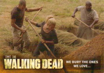 2012 Cryptozoic Walking Dead Season 2 #54 We Bury the Ones We Love... Front